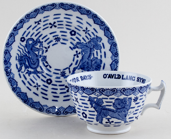 Teacup and Saucer c1957